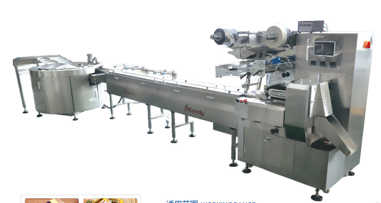 Máy gói quế cuộn không khay